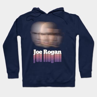 Joe Rogan / Trippy Typographic Tribute Design Hoodie